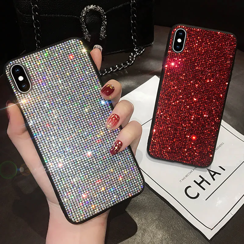 Роскошный блестящий чехол для Samsung Galaxy A50 S8 S9 Plus S10lite M30 M20 M10 A10 A20 A30 A40 A70 Note 9 8