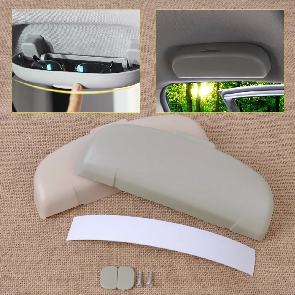 Auto Accessories 1pc New Car Sunglasses Holder Glasses
