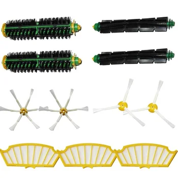 

High Quality Bristle & Flexible Beater Brush Armed Filter kit for iRobot Roomba 500 Series Vacuum Cleaner 520 530 540 550 560