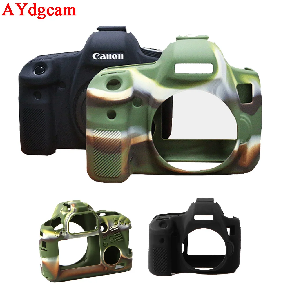 Nice Soft silicone Camera Video Bag For Canon 6D Silicone Case Rubber