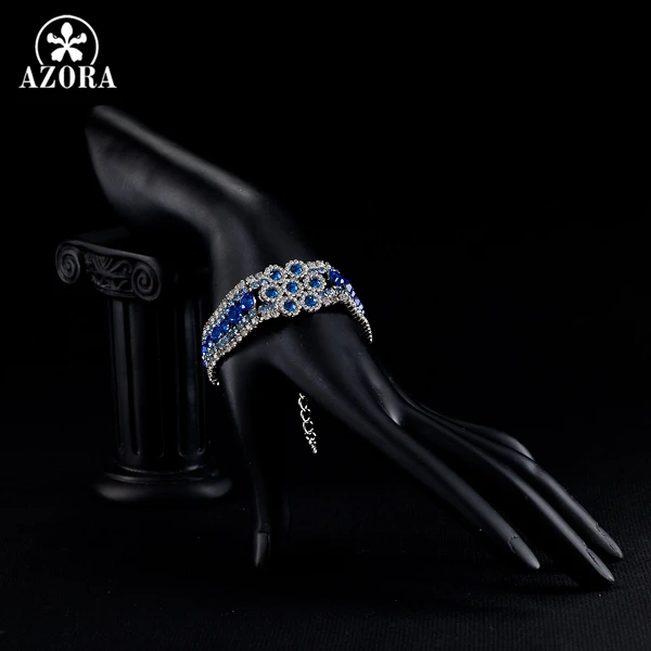 Браслет с австрийскими кристаллами Stellux TS0014 цвет белое золото|a bracelet|bracelet
