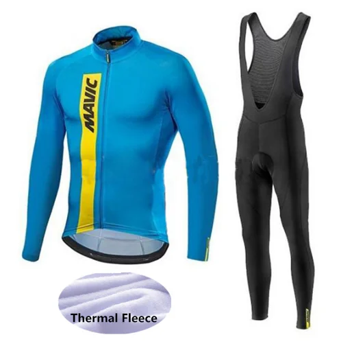 Зимние thermische флис Mavic radtrikot Invierno Ropa Ciclismo LANGARM Fahrrad kleidung MTB Fahrrad kleidung sportbekleidung