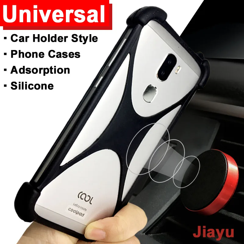 

Jiayu G4 G4s G4C G3C G3 G2 G2s F2 case Adsorption Car Holder case for jiayu G5s G5 cover Universal Soft TPU Jiayu S3 Plus case