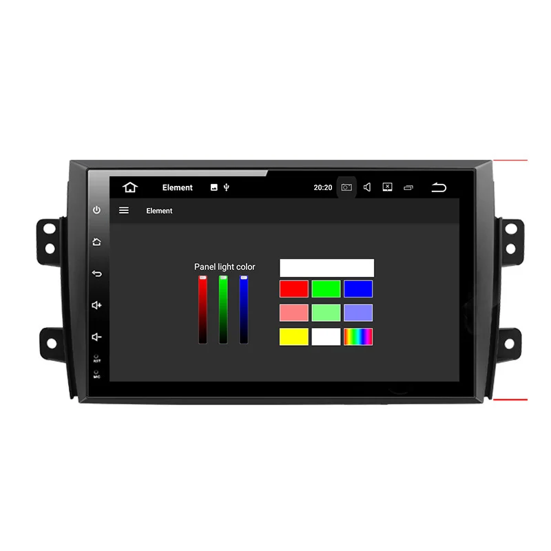 Best Lenvio 4GB+32G Android 8.0 CAR DVD multimedia Player For Suzuki SX4 2006 2007 2008 2009 2010 2011 2012 Auto radio GPS Navigation 4