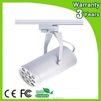 

100-110LM/W Epistar Chip 3 Years Warranty 12W LED Track Light Dimmable Spot Bulb Spotlight Rail