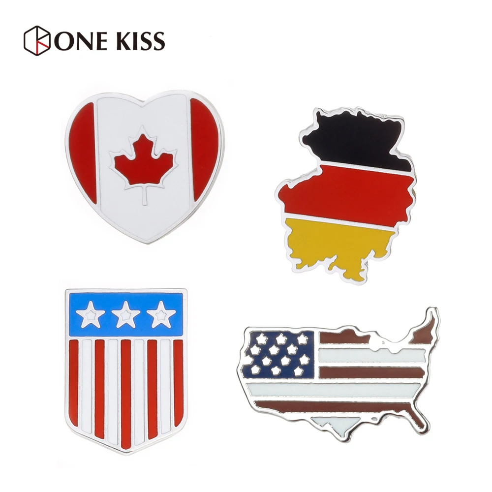 

Country Flag Brooch Fashion Badge Pins for Women/Man Clothes Collar Hard Enamal Pins Badge Decorative World Travel Souvenir