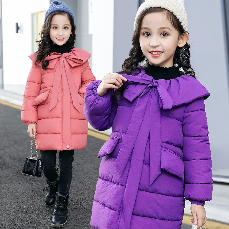 Girls Winter Coats Kids Jackets For Girl Warm Cotton-padded Clothes 2018 Fashion Children Outdoor Hooded Outerwear Kids Clothes Girls Winter Coats Kids Jackets For Girl Warm Cotton-padded Clothes 2018 Fashion Children Outdoor Hooded Outerwear Kids Clothes
