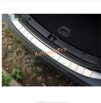 

Steel Outer Rear Bumper Protector threshold plate Sill cover Trim for Mercedes Benz E Class W213 2016 2017 1pcs car styling