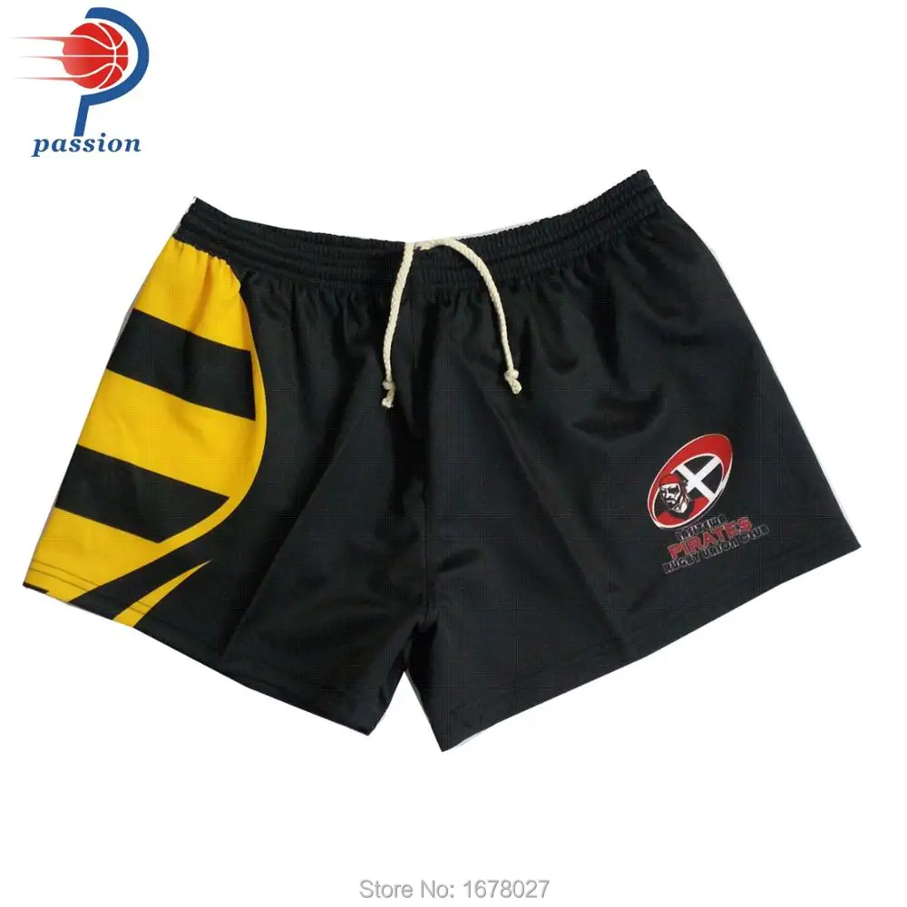 

Custom color boys rugby short