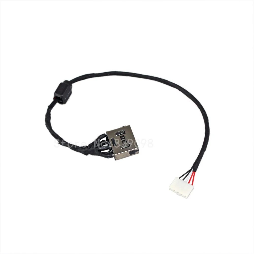 

100% new 10pcs/Lot DC POWER JACK SOCKET WITH HARNESS PLUG IN CABLE FOR LENOVO IDEAPAD G50-70 80 85 90 DC30100LE00