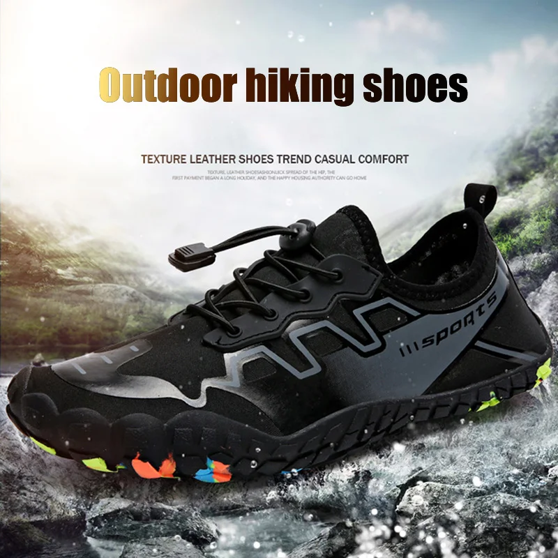 

Men Water Shoes Sports Aqua Barefoot Quick Dry Breathable Non-Slip for Outdoor Boating Beach BB55