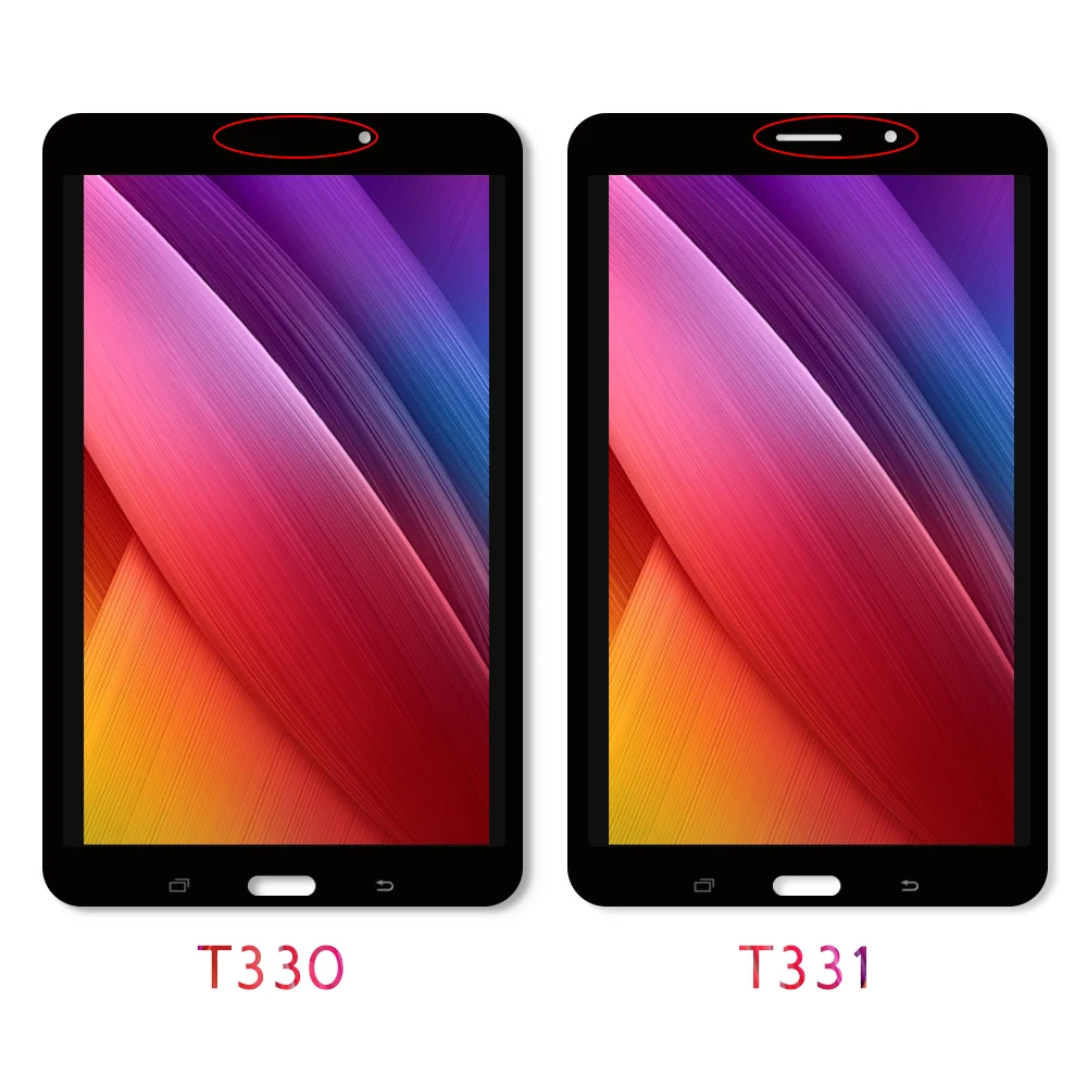Srjtek 8 &quotэкран для Samsung Galaxy Tab 4 0 ЖК дисплей с матрицей сенсорный экран дигитайзер в