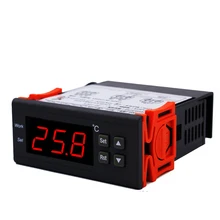 220V Digital thermometer Intelligent Temperature Controller Switch Thermostat with Heating cooling controls function