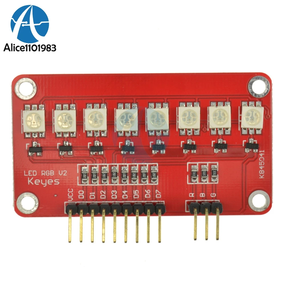 Полноцветный RGB 5050 Светодиодный модуль управления печатной платой SCM PCB для Arduino AVR