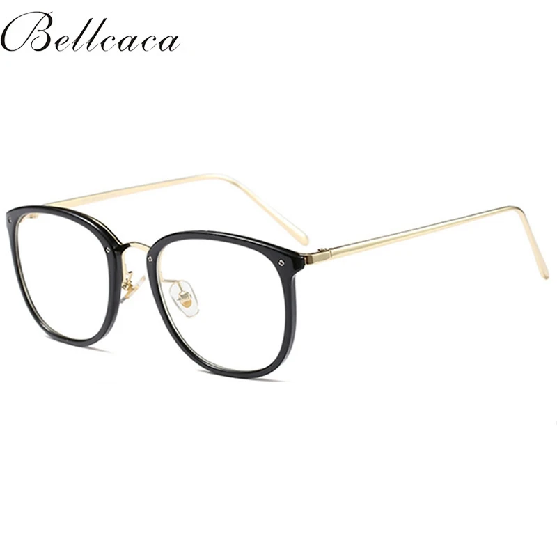 Bellcaca, оптические очки для женщин, модные очки по рецепту, трендовые аксессуары, оправа для очков, прозрачные линзы, BC816 - Цвет оправы: 97309  Black