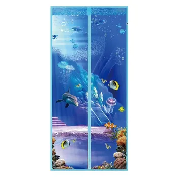 

Marine Magnetic Anti-Mosquito Door Screen Encryption Soft Yarn Curtain Quick Installation Hands Free Automatically Shut Curtain