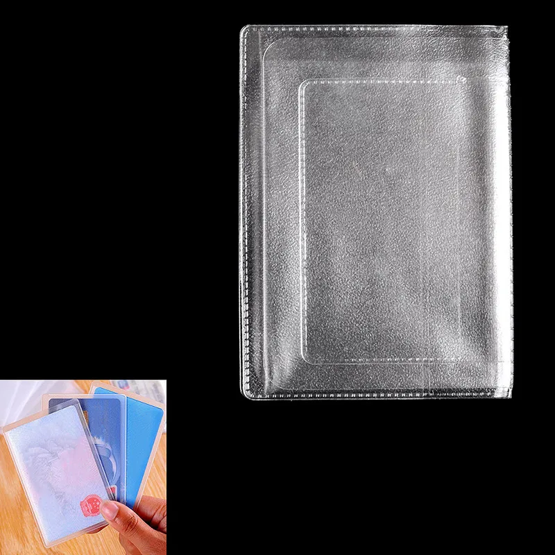 

1PC PVC Driver's License Case Protect High Quality Transparent Auto Documents Cover Car ID Card Holder Bags
