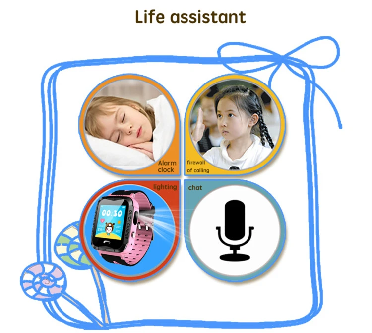 V6 Смарт-часы Детские умные часы gps LBS локатор трекер SOS Вызов W/sim-карта для телефона водонепроницаемый пульт дистанционного управления смарт-аксессуар