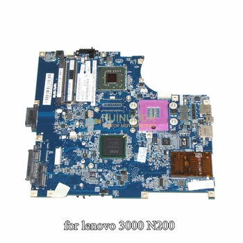 

NOKOTION 41R7886 Notebook PC Motherboard For Lenovo 3000 N200 Main board 15.4 Inch IEL10 LA-3451P DDR2 Free CPU