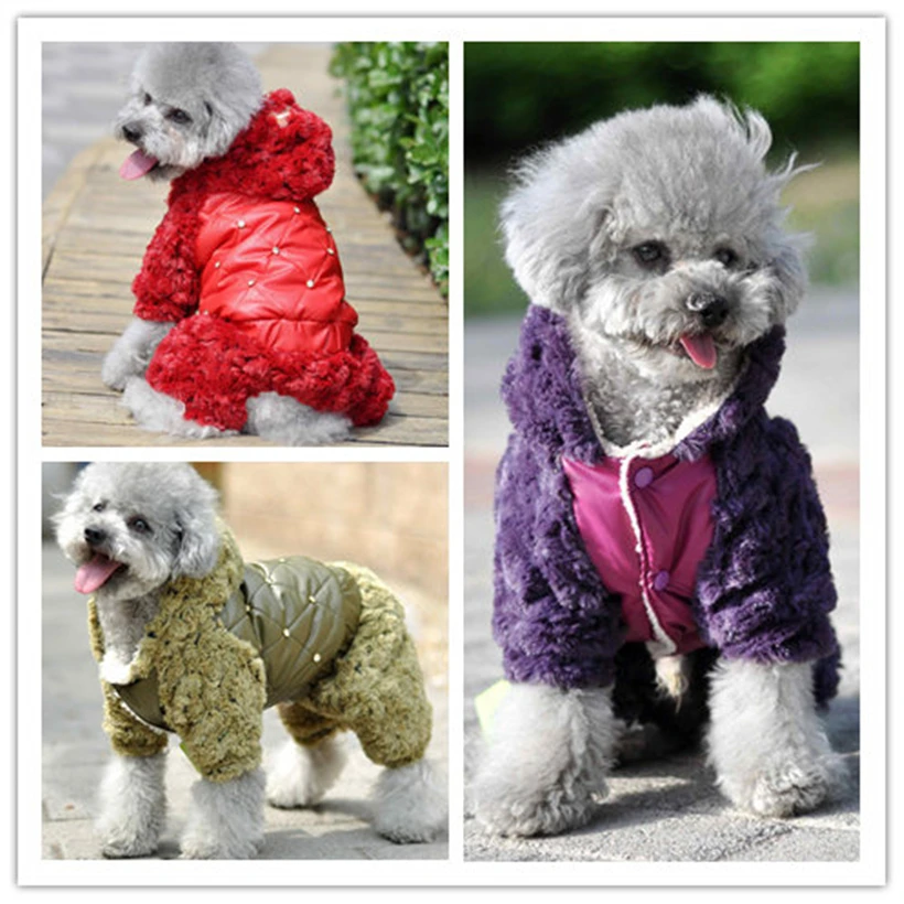 new-pet-winter-dog-jumpsuit-rose-fleece-cotton-padded-clothes-new