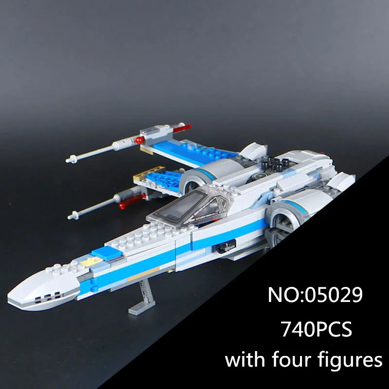 

05004 / 05029 Compatible With legoingly 75102 75149 Star First Order Poe's X wing Fighter Assembled Toy Building Block