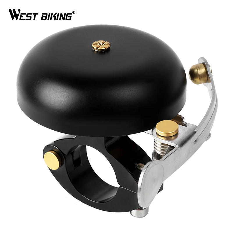 WEST BIKING Винтаж обыкновенные колокол для велосипеда звучанием обеспечивает