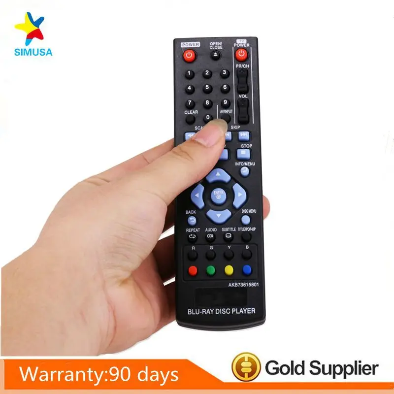 Пульт дистанционного управления AKB73615801 для LG Blu-Ray DVD проигрыватель музыкальных