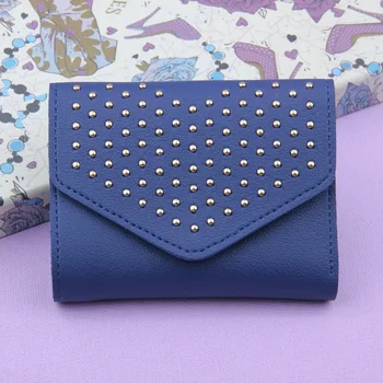 

Foofum Brand Vintage Black Pu Leather Women Short Wallets Small Wallet Coin Pocket Card Holder Female Purses Clip Money Bag