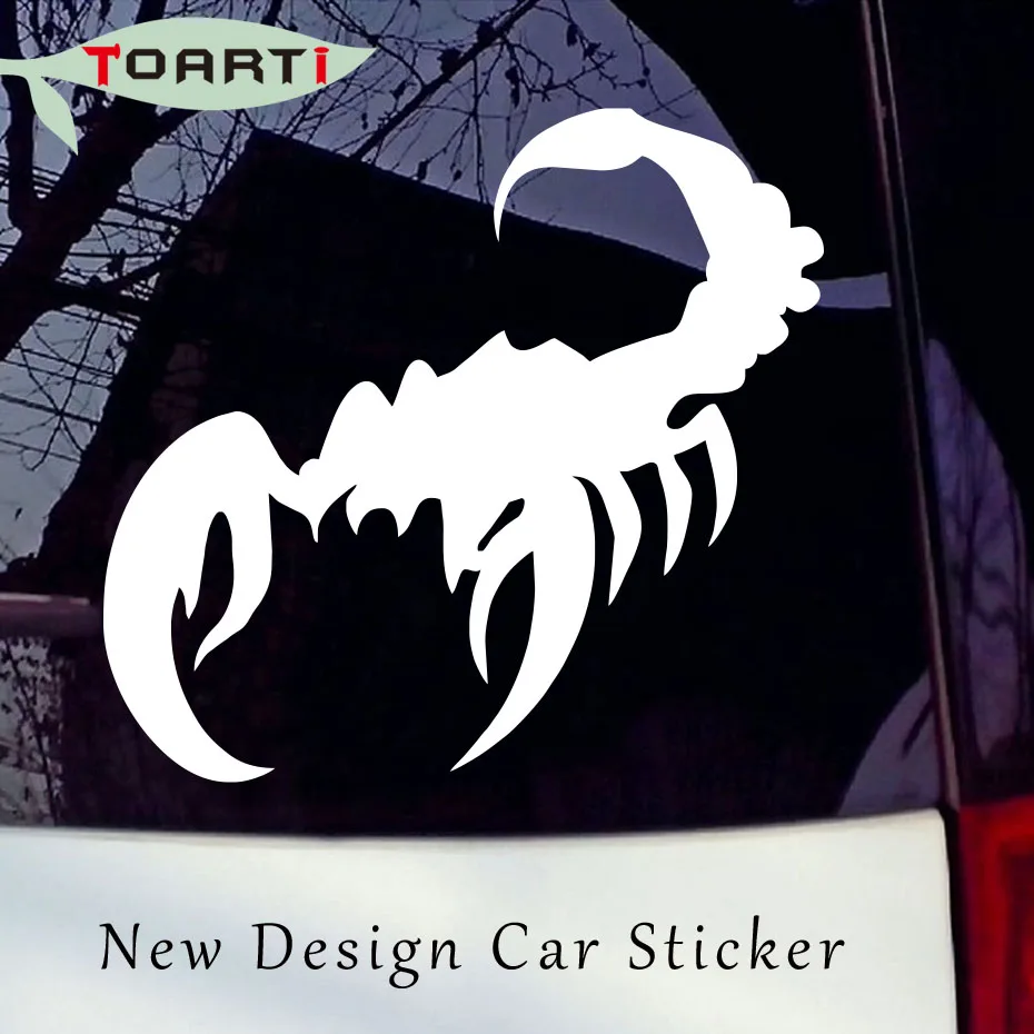 10.2*9.6 CM Scorpion Vinyl Decal Car Sticker And Decals Waterproof Self