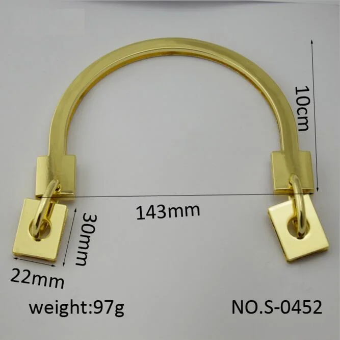 (10 pieces/lot) handbag and bag hardware accessories handle decorative