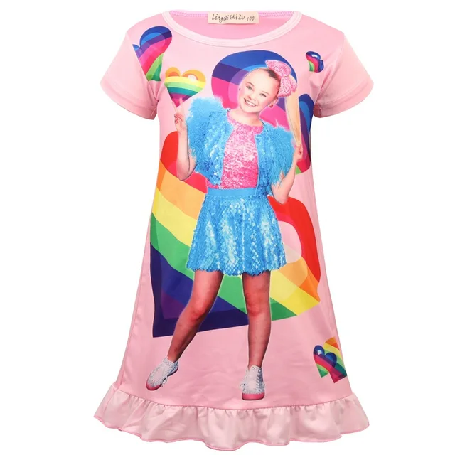 baby Children's unicornio Clothing dress JOJO Siwa Dresses with moana Clothes jojo Siwa Pajamas