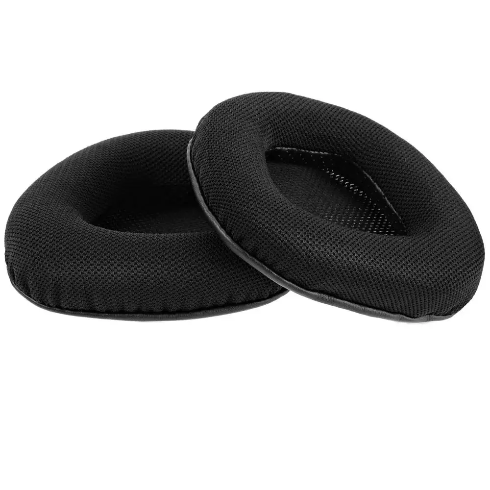 

XRHYY Replacement Memory Foam & Mesh Fabric EarPads Cushion For Corsair Void Corsair Void PRO RGB Wired/Wireless Gaming Headset