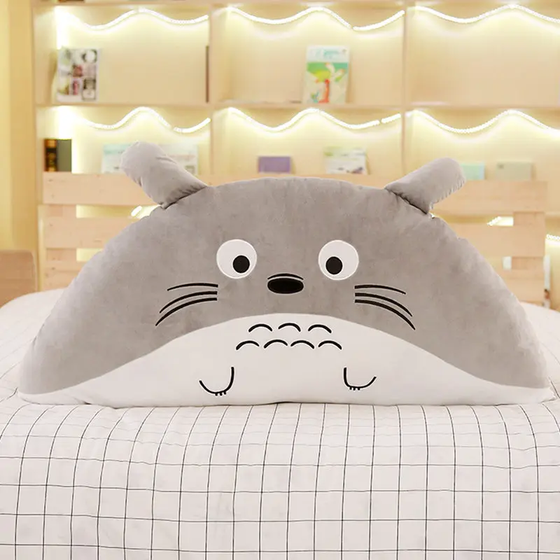 1 шт. 95 см* 45 см мультяшная Подушка Мягкая Kawaii Totoro медведь плюшевые подушки подарки на день рождения Детские Подарки для девочек украшения - Цвет: 1