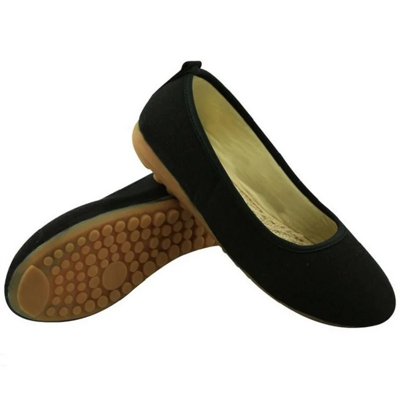 2017 New Women Work Shoes Breathable Slip On Cotton Flats For Women Loafers White Black Kahki Brown Plus Size 34-42 2017 New Women Work Shoes Breathable Slip On Cotton Flats For Women Loafers White Black Kahki Brown Plus Size 34-42