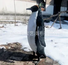 big new simulation penguin toy polyethylene furs penguin doll gift about 85cm