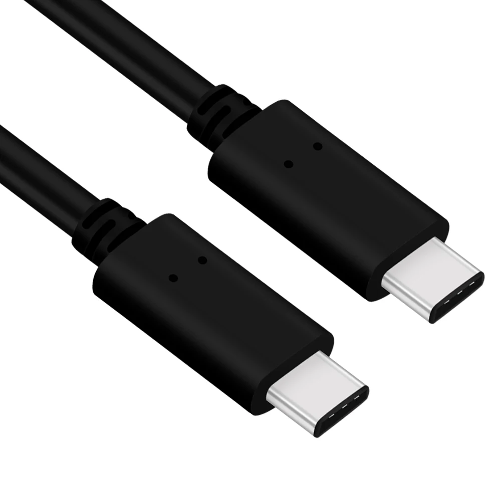 Thbelieve USB C To USB C Cables For Huawei 1M PVC Data Cables USBC Extension Cords Type C Male To Male Drop Shipping Retail (4)