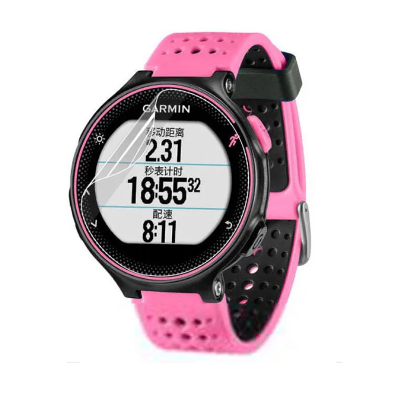 Мягкая прозрачная защитная пленка для Garmin Forerunner 220 225 230 235 620 630 FR235 SmartWatch Экран