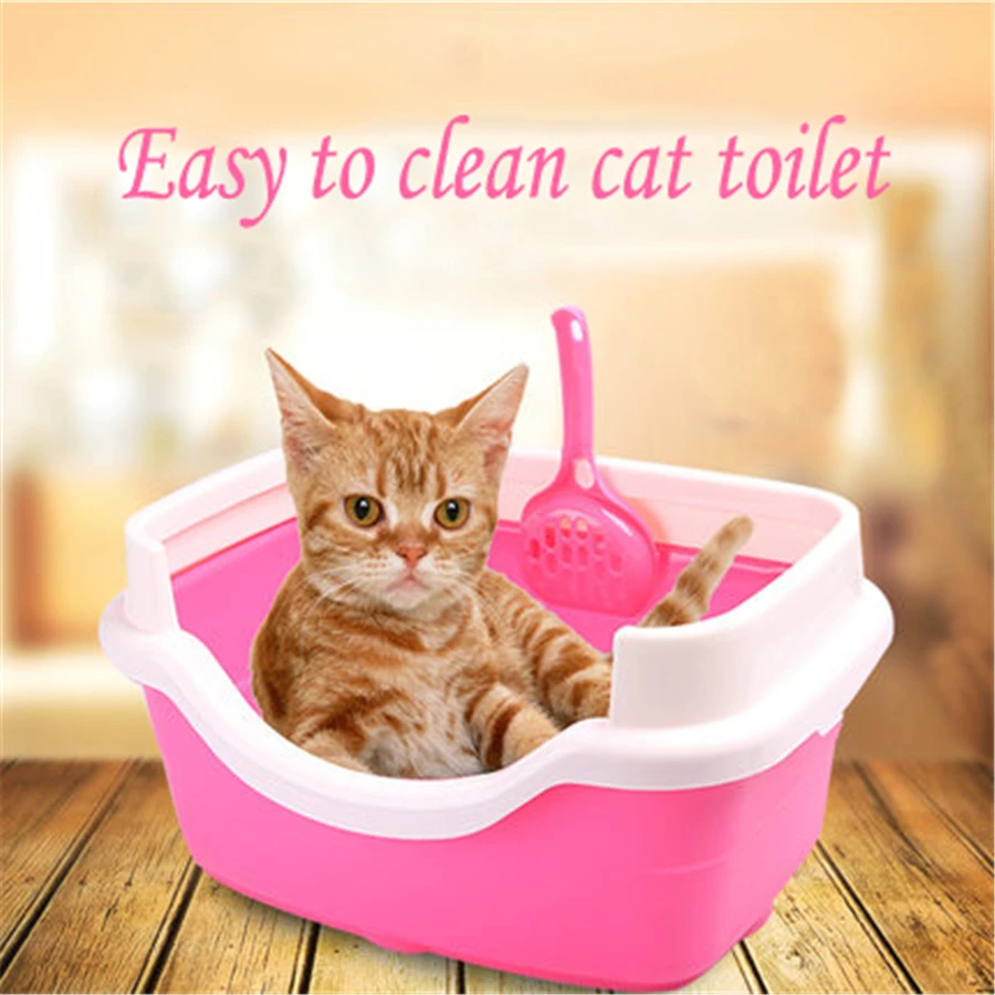 Пластик bedpans Pet туалет кошачьих туалетов поле Крытый Cofre gatos areia щенок Туалет