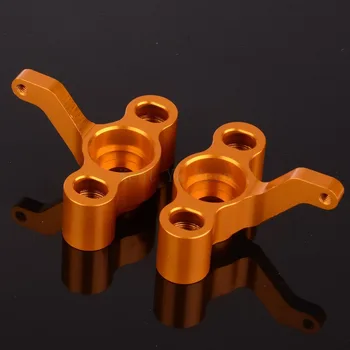 

Steering Hub Carrier(L/R) 06043/06066 Upgrade Parts 166011 Golden For 1/10 RC Car HSP Redcat Himoto