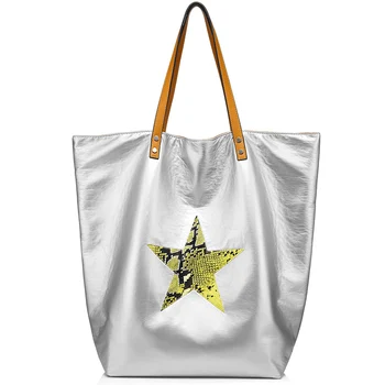 

LOVEVOOK fashion women bag female handbag large capacity ladies shoulder bag Double side available Casual Tote bags PU Canvas