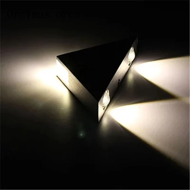 

Led wall of modern living room bedroom bedside lamp bar KTV aisle corridor wall aluminum TV background wall lamp