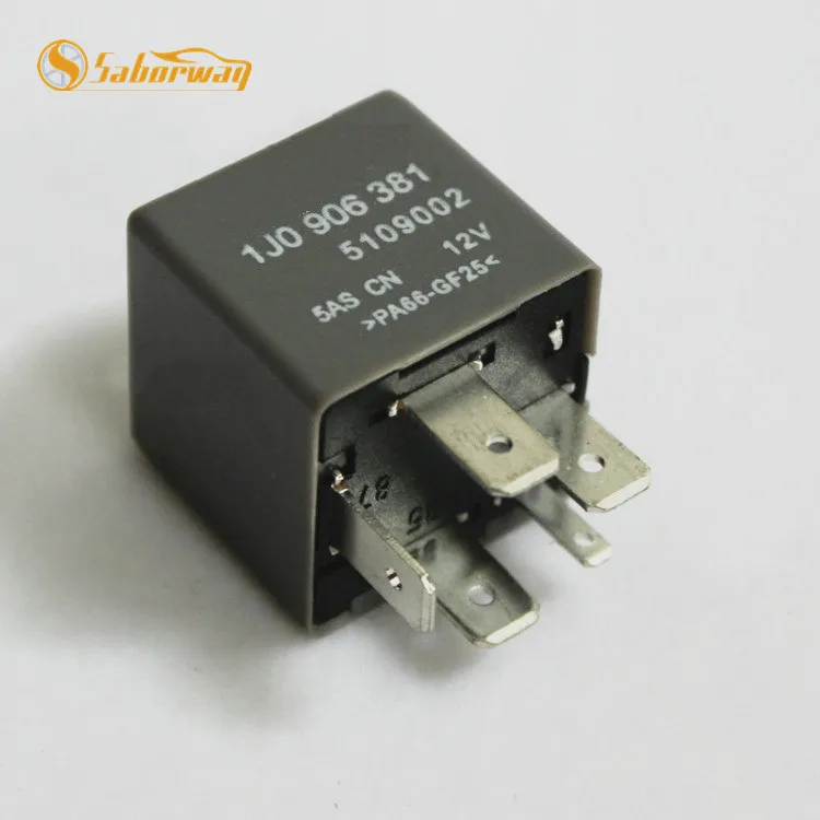 Saborway No 429 Engine Computer Power Supply Relay 5 Pin For Passat B5