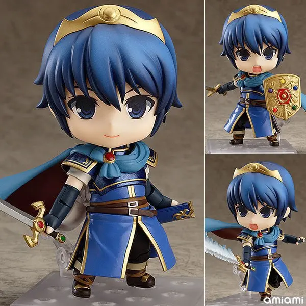 

Nendoroid 567 Fire Emblem Heroes New Mystery of the Emblem Edition Marth PVC Action Figure Collection Model Toys Doll 10cm