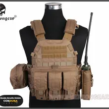 Emerson gear LBT6094A стиль тактический жилет с 3 ремень на ногу страйкбол военное снаряжение Coyote коричневый EM7440CB