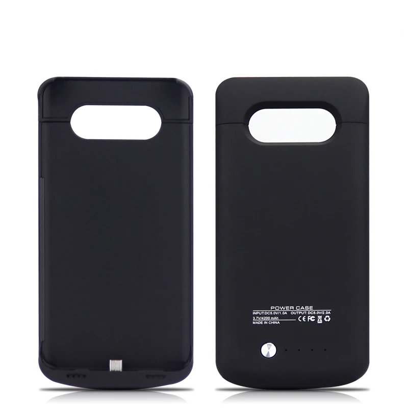 

1pc/lot Wireless Back clip battery 4200mah use For Samsung Note5 Power Bank Phone Holder Function Power Case