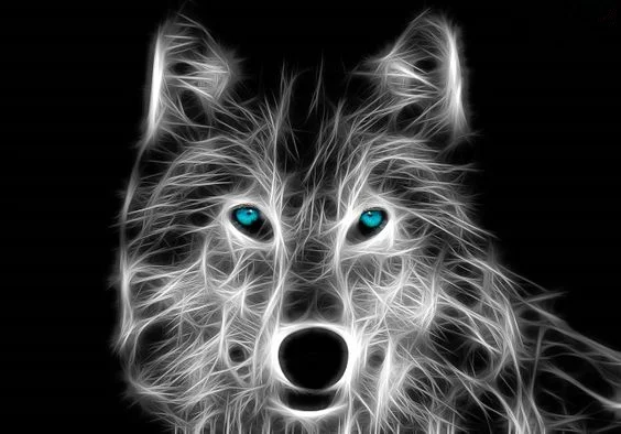 

Painting Calligraphy Wall Pictures Animal Fracals Wolf Wall Poster Canvas Painting Printed Modern Paints Home Decor No Framework