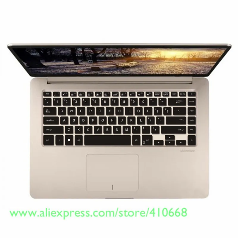 15,6 ''силиконовый защитный чехол для клавиатуры ASUS VivoBook S15 S510UN S510UQ UN8250 UN8550 Vivo Book 15 X 510UQ K505BP X505BA