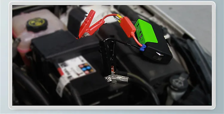 2018 Mini Starting Device Jump Starter Portable Starter Power Bank 12V Car Charger for Car Battery Booster Buster Diesel Auto 