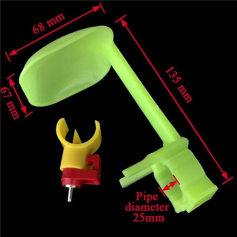 50 комплектов куриный водяной полукруглый байонет для питья через соску фонтаны куриные инструменты