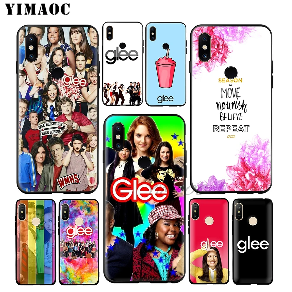 YIMAOC Glee Tv Show Soft Case for Xiaomi Redmi Note 7 6 6A 5 4 4X 4A 5A S2 7A GO K20 Plus Pro |